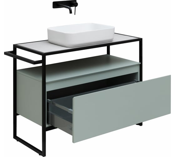 Тумба ALLEN BRAU PRIORITY 100 рapyrus white matt 00274305 1.31003.PWM