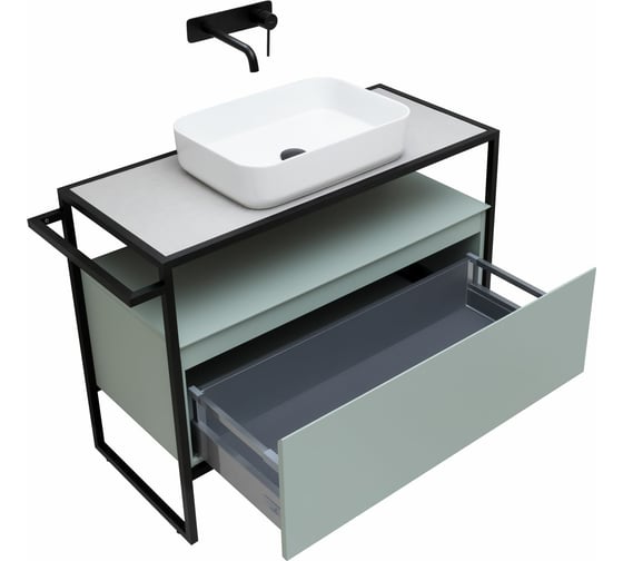 Тумба ALLEN BRAU PRIORITY 100 рapyrus white matt 00274305 1.31003.PWM