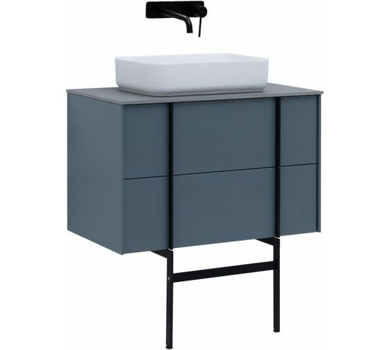 Тумба ALLEN BRAU REALITY 81 blue grey matt 00274390 1.32005.BGM