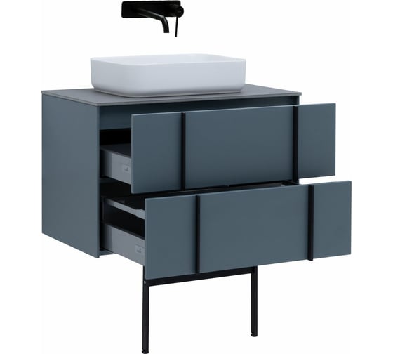 Тумба ALLEN BRAU REALITY 81 blue grey matt 00274390 1.32005.BGM