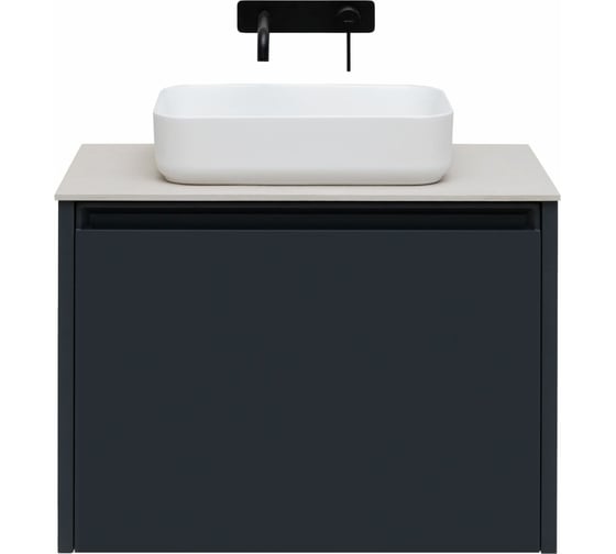 Тумба ALLEN BRAU Fantasy 80 1+1, anthracite matt 00274031