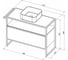 Тумба ALLEN BRAU PRIORITY 100 anthracite matt 00274303 1.31003.AM 9