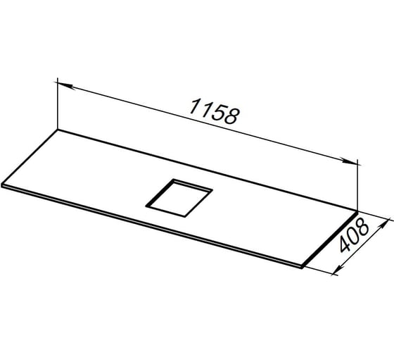 Столешница ALLEN BRAU PRIORITY 120 marble 00274463 1.31012.M