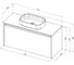 Тумба ALLEN BRAU FANTASY 120 1+1 рapyrus white matt 00274068 1.11006.PWM 9
