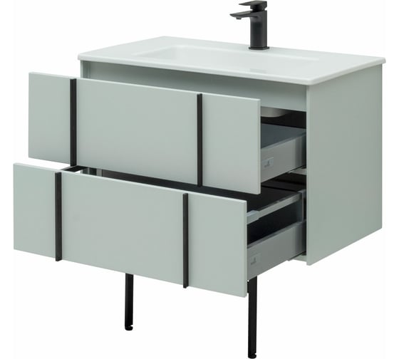 Тумба ALLEN BRAU REALITY 81 рapyrus white matt 00274387 1.32005.PWM