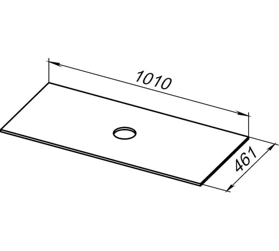 Столешница ALLEN BRAU REALITY 101 grey structure 00274570 1.32025.G-S