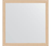 Зеркало EVOFORM в багетной раме - бук 37 mm (60x60 cm) 0611