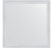 Зеркало EVOFORM в багетной раме - алебастр 48 mm (62x62 cm) 0776
