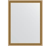 Зеркало EVOFORM в багетной раме - бусы золотые 46 mm (62x82 cm) 1007
