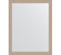 Зеркало EVOFORM в багетной раме - беленый дуб 57 mm (74x94 cm) 1041