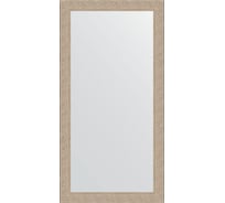 Зеркало EVOFORM в багетной раме - беленый дуб 57 mm (54x104 cm) 1056