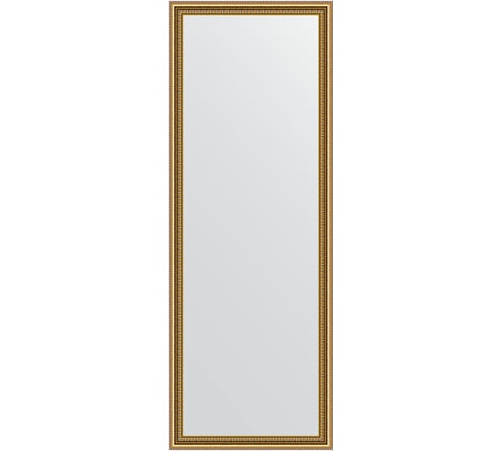 Зеркало EVOFORM в багетной раме - бусы золотые 46 mm (52x142 cm) 1067 1