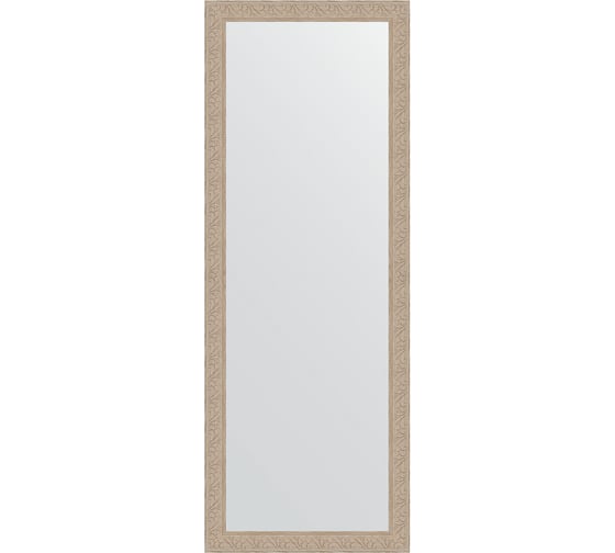 Зеркало EVOFORM в багетной раме - беленый дуб 57 mm (54x144 cm) 1071 1