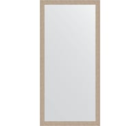 Зеркало EVOFORM в багетной раме - беленый дуб 57 mm (74x154 cm) 1116