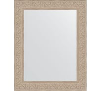 Зеркало EVOFORM в багетной раме - беленый дуб 57 mm (40x50 cm) 1348