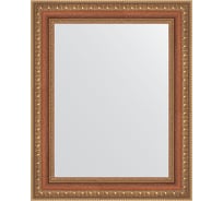 Зеркало EVOFORM в багетной раме - бронзовые бусы на дереве 60 mm (41x51 cm) 3011
