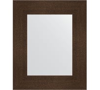 Зеркало EVOFORM в багетной раме - бронзовая лава 90 mm (46x56 cm) 3024