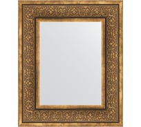 Зеркало EVOFORM в багетной раме - вензель бронзовый 101 mm (49x59 cm) 3031