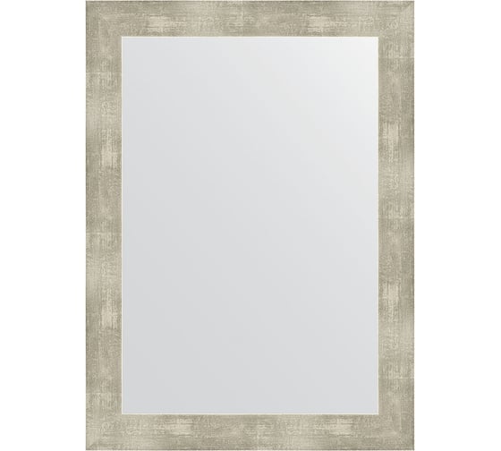 Зеркало EVOFORM в багетной раме - алюминий 61 mm (54x74 cm) 3044