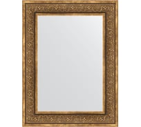 Зеркало EVOFORM в багетной раме - вензель бронзовый 101 mm (63x83 cm) 3063