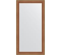 Зеркало EVOFORM в багетной раме - бронзовые бусы на дереве 60 mm (55x105 cm) 3075