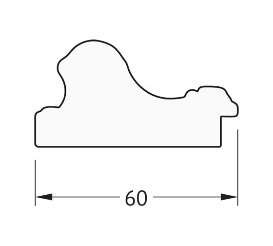 Зеркало EVOFORM в багетной раме - бронзовые бусы на дереве 60 mm (65x65 cm) 3139