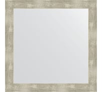 Зеркало EVOFORM в багетной раме - алюминий 61 mm (64x64 cm) 3140