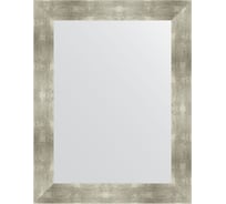 Зеркало EVOFORM в багетной раме - алюминий 90 mm (70x90 cm) 3186