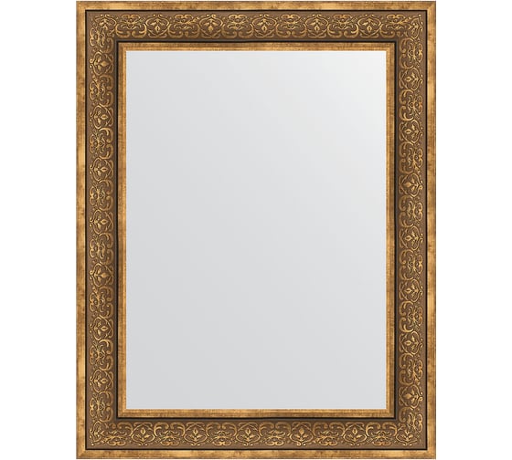 Зеркало EVOFORM в багетной раме - вензель бронзовый 101 mm (73x93 cm) 3191 1