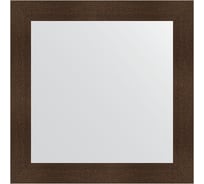 Зеркало EVOFORM в багетной раме - бронзовая лава 90 mm (80x80 cm) 3248