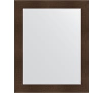 Зеркало EVOFORM в багетной раме - бронзовая лава 90 mm (80x100 cm) 3280