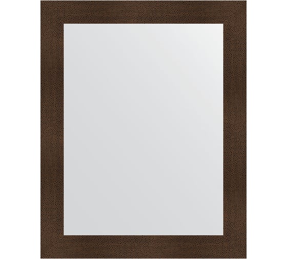 Зеркало EVOFORM в багетной раме - бронзовая лава 90 mm (80x100 cm) 3280
