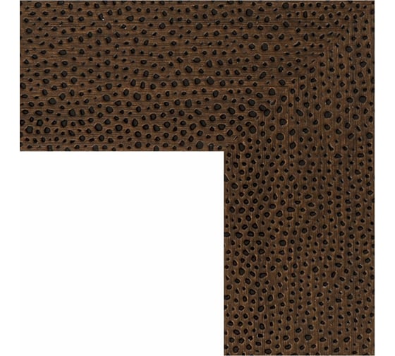 Зеркало EVOFORM в багетной раме - бронзовая лава 90 mm (80x100 cm) 3280
