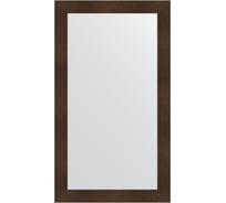 Зеркало EVOFORM в багетной раме - бронзовая лава 90 mm (80x140 cm) 3312
