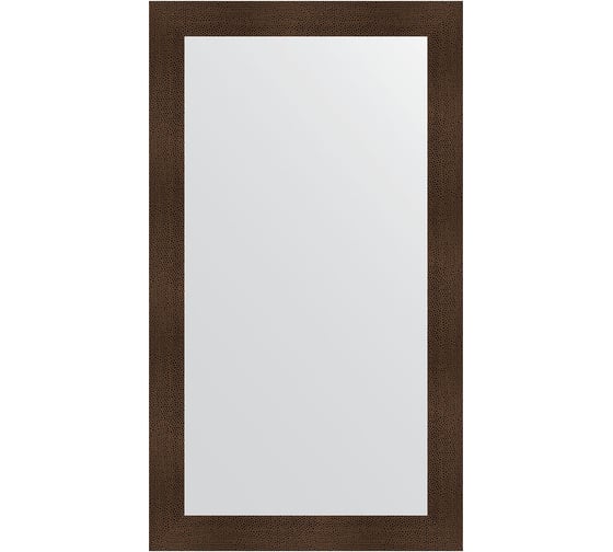 Зеркало EVOFORM в багетной раме - бронзовая лава 90 mm (80x140 cm) 3312
