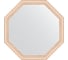 Зеркало EVOFORM в багетной раме - беленый дуб 57 mm (70,8x70,8 cm) 3699 1