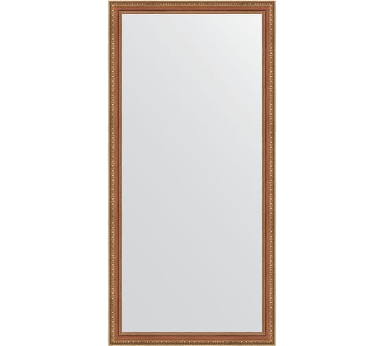 Зеркало EVOFORM в багетной раме - бронзовые бусы на дереве 60 mm (75x155 cm) 3331