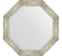 Зеркало EVOFORM в багетной раме - алюминий 90 mm (76,6x76,6 cm) 3813