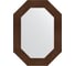 Зеркало EVOFORM в багетной раме - бронзовая лава 90 mm (56x76 cm) 7189 1