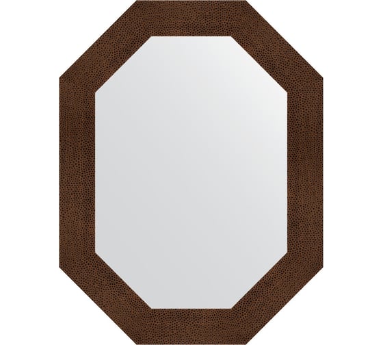 Зеркало EVOFORM в багетной раме - бронзовая лава 90 mm (66x86 cm) 7191 1