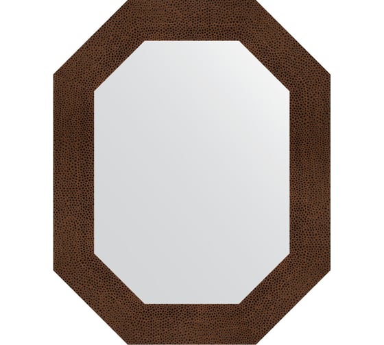 Зеркало EVOFORM в багетной раме - бронзовая лава 90 mm (61x76 cm) 7190 1