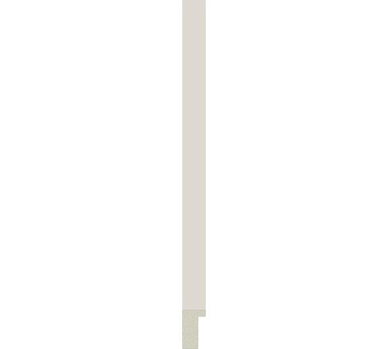 Зеркало EVOFORM в багетной раме - белый 20 mm (46x66 cm) BY 7470