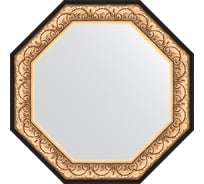 Зеркало EVOFORM в багетной раме - барокко золото 106 mm (80,4x80,4 cm) 3846