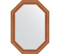 Зеркало EVOFORM в багетной раме - бронзовые бусы на дереве 60 mm (51x71 cm) 7053