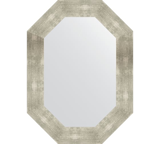 Зеркало EVOFORM в багетной раме - алюминий 90 mm (56x76 cm) 7197 1