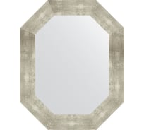 Зеркало EVOFORM в багетной раме - алюминий 90 mm (61x76 cm) 7198