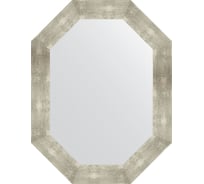 Зеркало EVOFORM в багетной раме - алюминий 90 mm (66x86 cm) 7199