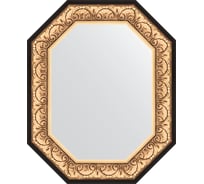 Зеркало EVOFORM в багетной раме - барокко золото 106 mm (65x80 cm) 7242