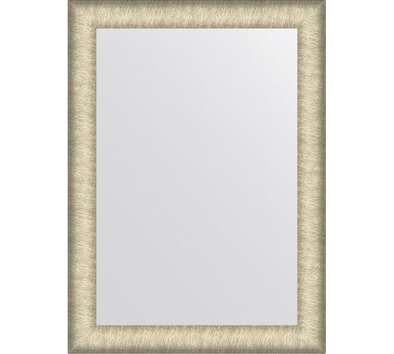 Зеркало EVOFORM в багетной раме - брашированное серебро 59 mm (53x73 cm) BY 7604 1