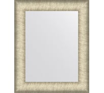 Зеркало EVOFORM в багетной раме - брашированное серебро 59 mm (40x50 cm) BY 7614